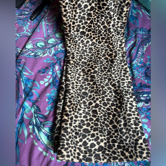 Vintage Velvet Leopard Pants - Picture 8 of 11